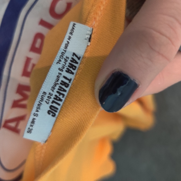 Zara NEW FIRE BOOBS TEE SHIRT - Picture 3 of 3